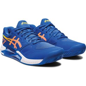 Asics Tennisschoen Gel Challenger 13 Clay Heren Blauw Oranje