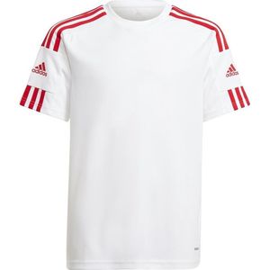 adidas - Squadra 21 Jersey Youth - Voetbalshirt wit - 164 - Wit