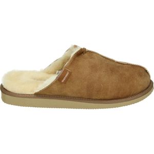 Shepherd HUGO 1201052 - Heren pantoffels - Kleur: Cognac - Maat: 48