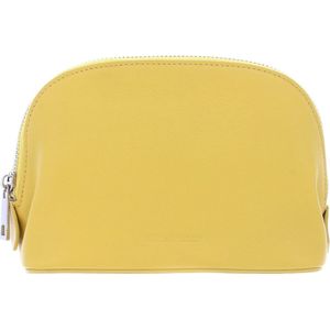 FREDsBRUDER Leren Toilettas Pretty Little Things Big Shelly Yellow Geel