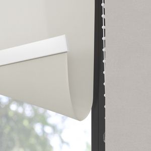 Dutchblinds Rolgordijn - lichtdoorlatend - Parel Wit - 50x275cm - Raamdecoratie op maat