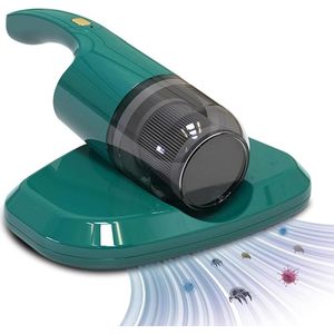 Draagbare draadloze matrasstofzuiger met UV-licht - stofmijtstofzuiger voor matrassen en tapijten