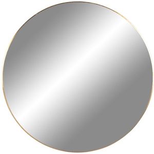 Dekker | Jersey Mirror | Messing Look | Staal | Ø40 cm | spiegel | wandspiegel | tuinspiegel | wandspiegel industrieel | woonkamer spiegel | Wood Selections