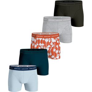Björn Borg Heren Boxershorts 5-Pack – Blauw/Groen/Rood Multi maat S