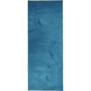vidaXL-Vloerkleed-OVIEDO-laagpolig-80x200-cm-turquoise
