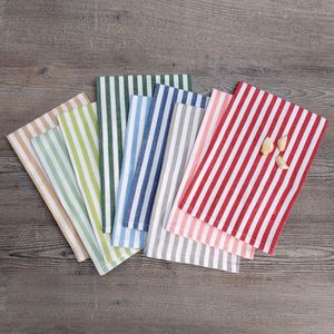 Tijdloos Gestreept Tafelkleed van Luxe Katoen in Diverse Kleuren en Maten