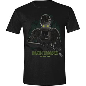Star Wars Rogue One - Death Trooper Fog T-Shirt - Zwart - S