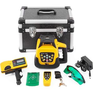 Roterende Laser - Lasergereedschap - 635NM - 500M - Groene Laser - Met Statief - 1mm/ 1.5m Nauwkeurigheid - Laser