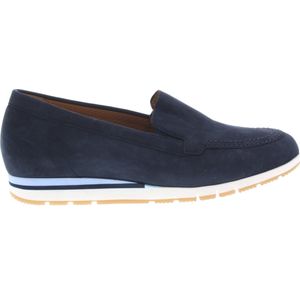 Gabor Instappers blauw Nubuck - Dames - Maat 36