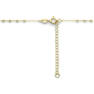 Cataleya Jewels Collier Kruis En Scapulier 2,0 mm 45 + 5 cm 1 Micron Goud