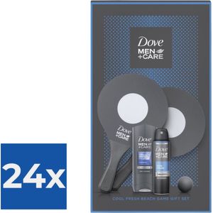 Dove Men + Care Beachset - Het perfecte cadeau voor sportieve mannen - Voordeelverpakking 24 stuks