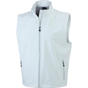 James and Nicholson Heren Softshell Vest (Off-White)