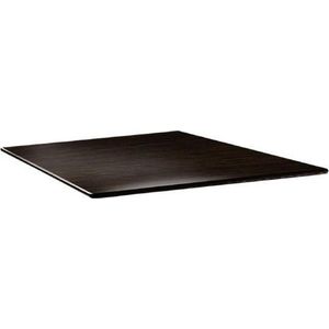 Topalit Smartline Vierkant Tafelblad Wengé 70cm - DR977