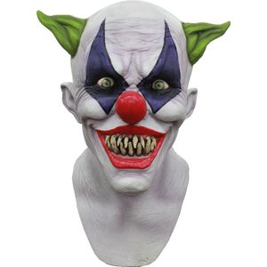 Angstaanjagend Clown masker voor volwassenen Halloween  - Verkleedmasker - Large