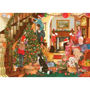 Decorating the Tree Puzzel 500 XL stukjes