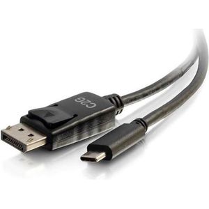 Cables To Go C2G 80542 kabeladapter/verloopstukje USB-C DisplayPort Zwart