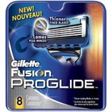 Gillette Fusion ProGlide Scheermesjes Navulling - 8 stuks