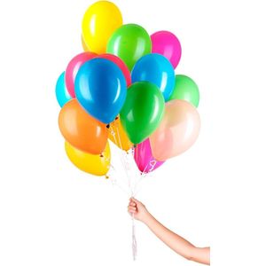 Folat Heliumballonnen 23 Cm Latex Meerkleurig 31-delig