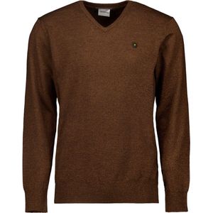 No Excess Mannen Basis Pullover Karamel S