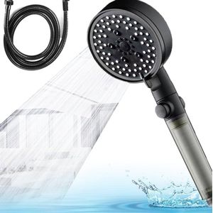 Regendouchekop met Slang - Hoge Druk - Waterbesparend - 1 stuk