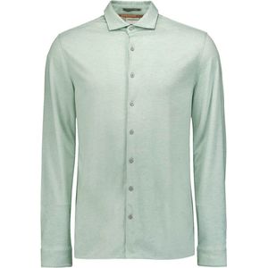 No Excess Overhemd Jersey Mintgroen - Maat XXL - Heren - Overhemden Casual