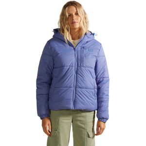 Billabong Transport Hooded Puffer Winterjas - Blue Mountain