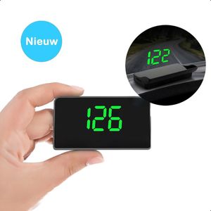 Tech Essentials HUD GPS - Groen - Snelheidsmeter - Auto | Head Up Displays - USB