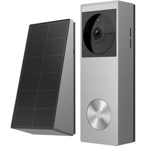 Video deurbel met camera - Deurbel met beeld - Slimme deurbel - Draadloze video deurbel - Beveiliging huis - Deurbel met app - WiFi deurbel - Nachtzicht - Tweeweg audio - Beveiligingscamera voordeur - Voor smartphone en tablet