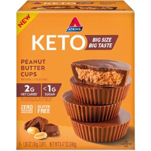 Atkins | Keto | Peanut Butter Cups | 8 x 30 gram