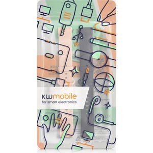 kwmobile 2x armband geschikt voor Xiaomi Mi Watch Lite / Redmi Watch - Bandjes voor fitnesstracker in donkerblauw / oudroze