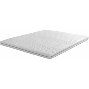 Koudschuim - Topdek - Topper - HR - Anti allergisch - Afritsbaar 140x220x8 cm