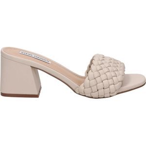 Steve Madden Aspyn Muiltjes - Dames - Wit - Maat 37