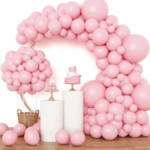 Clixify Ballonnen set compleet - Ballonnenboog roze - Gender reveal ballonnen - Alles in 1 Ballonnenpakket Hoge kwaliteit - 92 Stuks - Ballonnenboog Decoratie Feestpakket - Boog- Verjaardag - Babyshower versiering
