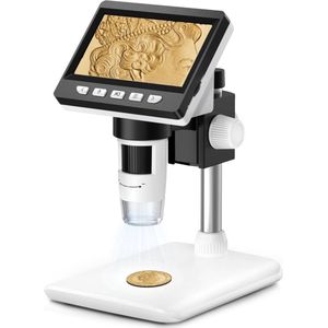 White-Label® Microscoop voor Kinderen - 1000x - Educatief - Wit