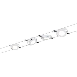 Paulmann Kabelsysteem LED, 4x4W, RoundMac 230V/12V DC