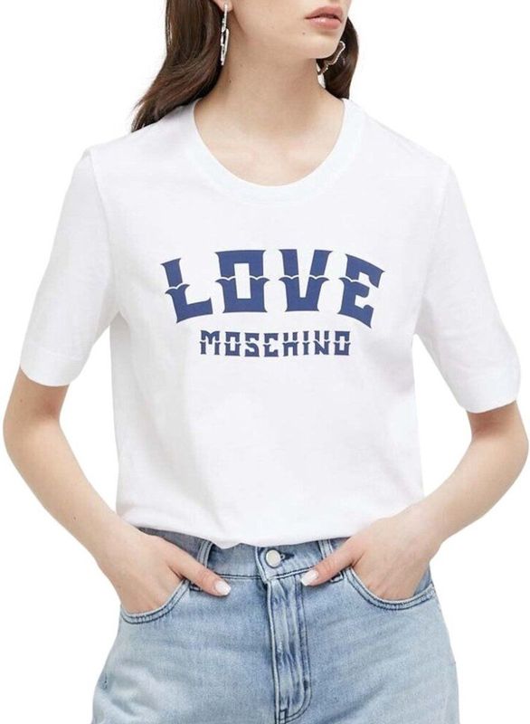 Moschino - T-shirt - W4F154K-M3876-A00-F42 - Vrouw - 42