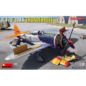 1:48 MiniArt 48029 P-47D-30RA Thunderbolt Vliegtuig Plastic Modelbouwpakket