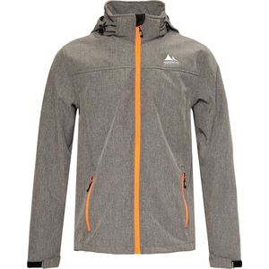 Nordberg Mats - Softshell Outdoor Zomerjas Heren - Grijs Melange - Maat XXL