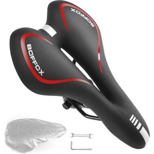 Comfortabel Fietszadel voor Heren en Dames - MTB en Racefiets Gelzadel
