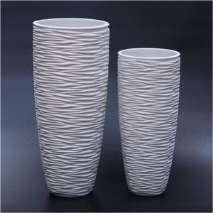 Rustiek ontwerp: decoratieve vaas voor thuisgebruik, minimalistisch honingraatontwerp