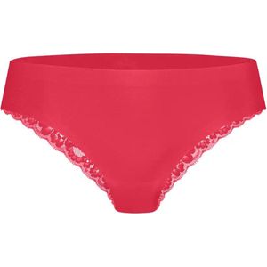 Ten Cate 30251 Secrets Brazilian slip kant - Naadloos kanten ondergoed - Invisible - L - Rood