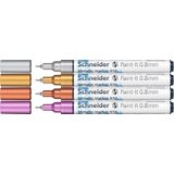 Schneider metallic marker - Paint-it 011 - 2mm - 4 stuks - S-ML01111501