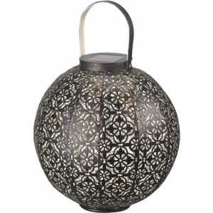 Damaskus Solar Lantern in Metal Opening