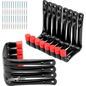 Mrs. Jones 12 Pack Garage Haken 9cm Utility Storage Haken Heavy Duty Garage Storage Wall Hooks - PiPaFox Storage Hooks .
