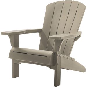 Keter Troy Adirondack Tuinstoel - 85x80x96,5cm – Zand