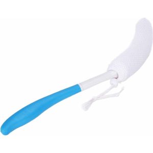 Back Scrubber Long Curved Bath Brush - Energy Saving with Removable Head, Ideal for Elderly Bathing