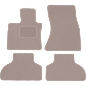 Beige velours vloermatten voor: BMW X5 F15 SUV (2013-)