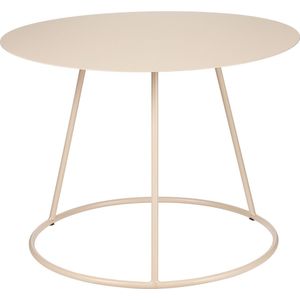 Mica Decorations Mita Salontafel - H44,5 x Ø60 cm - Metaal - Oud roze
