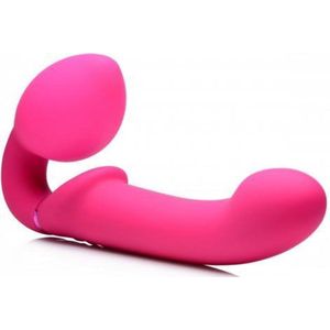 G-Pulse Vibrerende Strapless Dildo Met Afstandsbediening- Roze