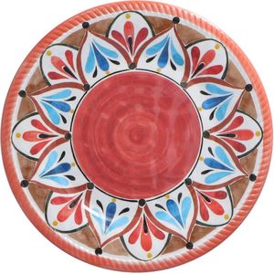 Touch-Mel - Dinerbord Madrid 27cm - gemaakt van melamine (set van 2) - Dinerborden